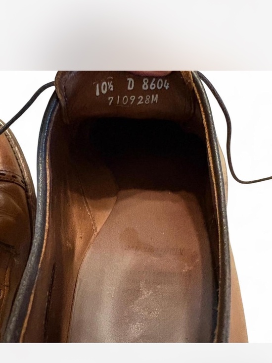 Allen Edmonds Madison Avenue Cap-Toe Oxford – Size 10.5 D – Walnut -Style 8604 main image 6